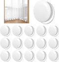 Shower Curtain Weights, Kaluofan 16 Pairs Shower Curtain Magnets, Weighted by Kaluofan