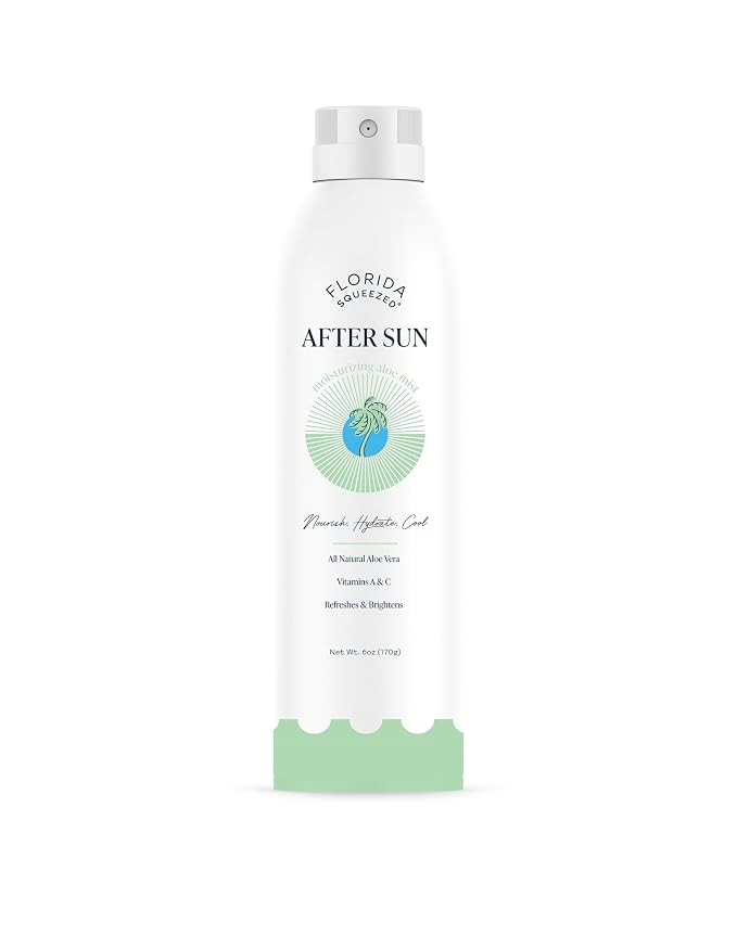 Florida Squeezed After Sun Aloe Mist | 6 oz | Revitalize, Hydrate and Cool by FloridaSqueezed
