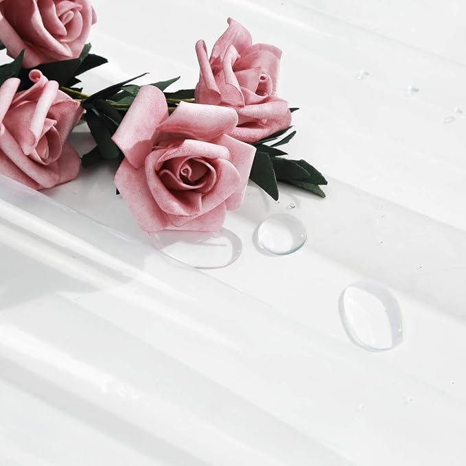 EurCross Extra Long Shower Curtain Liner, Waterproof Clear Shower Liner 72 x - Image 4