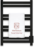 WarmlyYours Heated Towel Warmer Rack, Integrated On/Off Switch by WarmlyYours