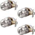 KNOBWELL 4 Pack Privacy Door Knob by KNOBWELL