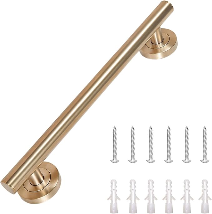 Lava Odoro Shower Grab Bar, Modern Stainless Steel Handicap Grab Bar - Image 9