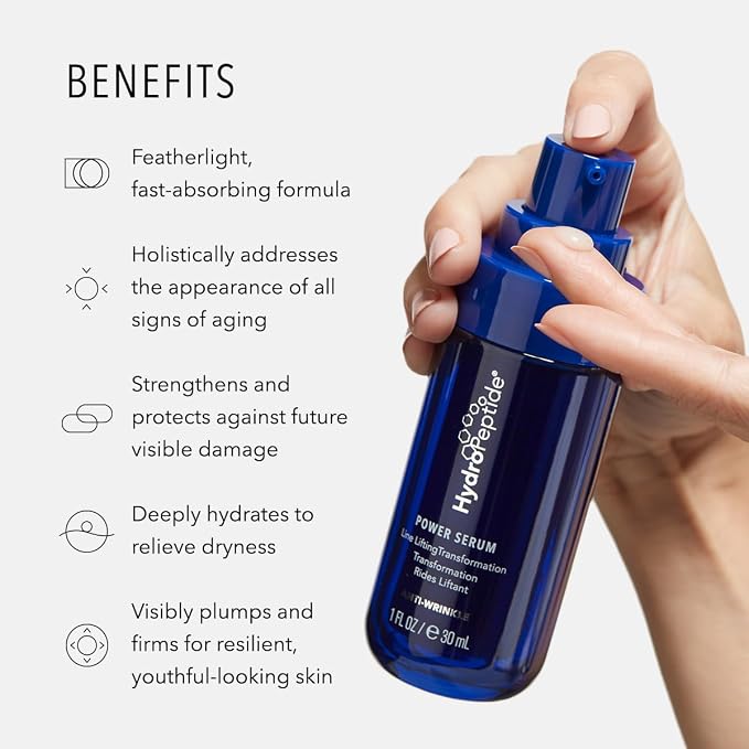 HydroPeptide Power Serum, Anti-Aging Lifting Wrinkle Treatment, Increases Skin - Image 3