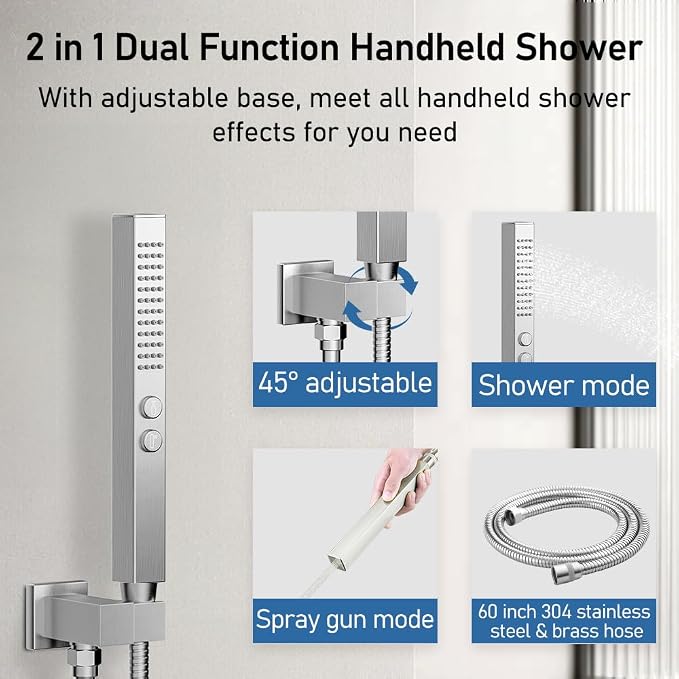 Shower Faucet Set Shower Systems, STARBATH 3 Way Shower Faucet - Image 5