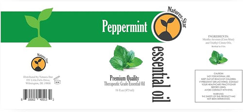 16oz Peppermint Essential Oil, Therapeutic Grade, Peppermint Oil - Image 2