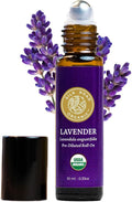 Silk Road Organic Lavender Essential Oil Roll On, USDA Certified, Relaxation & by SILKROADORGANIC