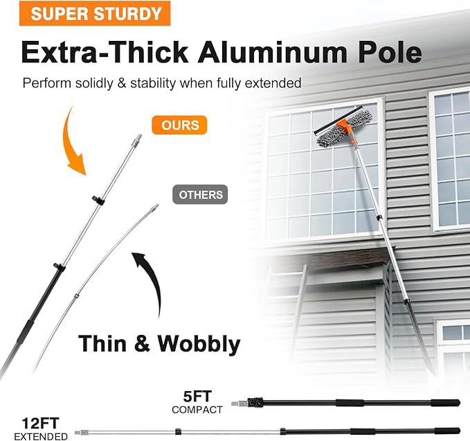 20 Ft High Reach Window Squeegee - Image 4