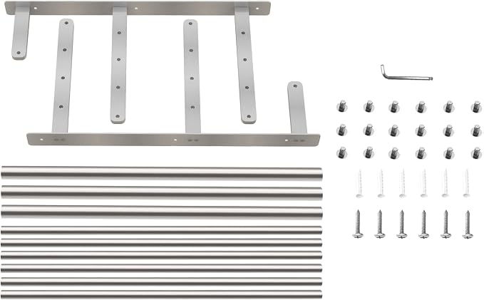 Towel Shelf for Bathroom Wall Mounted, 3-Tier Hotel Style Towel Rack - Image 6