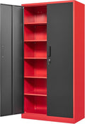 Metal Storage Cabinet-71” Tall Steel File Cabinets by Fesbos