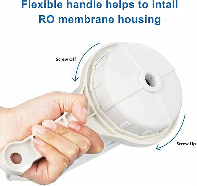 400 GPD RO Membrane with Reverse Osmosis Membrane Housing Set, Reverse Osmosis - Image 8