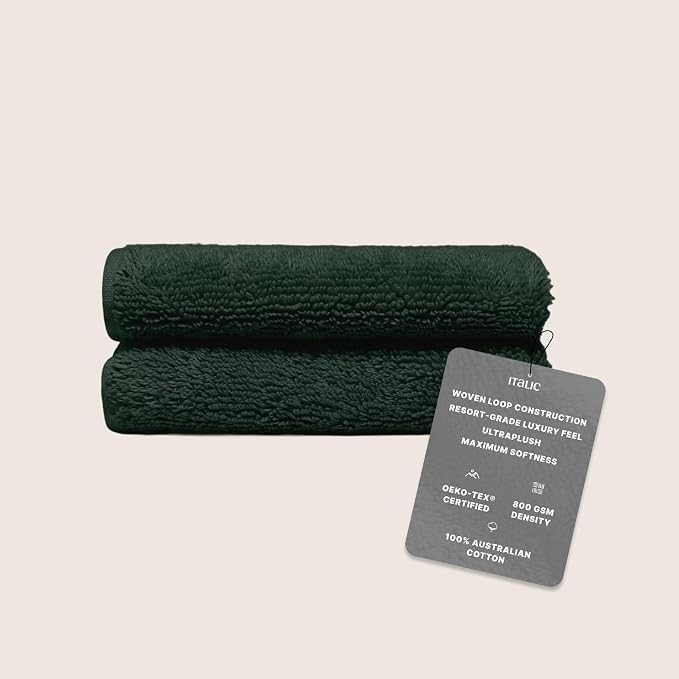 Italic Ultraplush 100% Australian Cotton Washcloths - Image 2