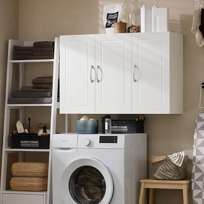 Haotian Wall Cabinet for Laundry Room, Wall Storage Medicine Cabinet for - Image 4