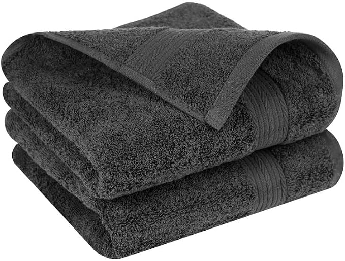 Ample Decor Hand Towels for Bathroom 18 X 28 Inch 600 GSM 100% Cotton, Soft - Image 3