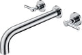 sumerain Bathroom Wall Mount Bath Tub Faucet, Extra Long Spout by SUMERAINFAUCETS