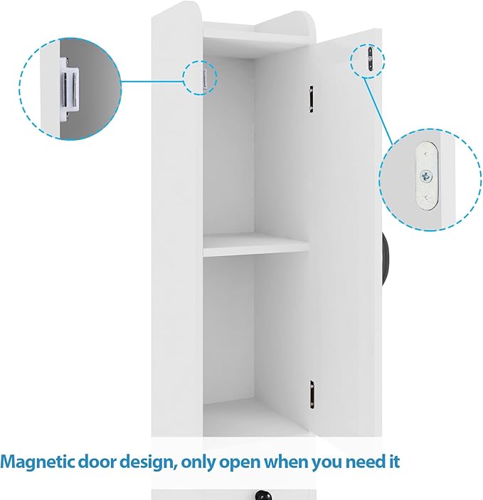 Tall Bathroom Storage Cabinet - Image 6