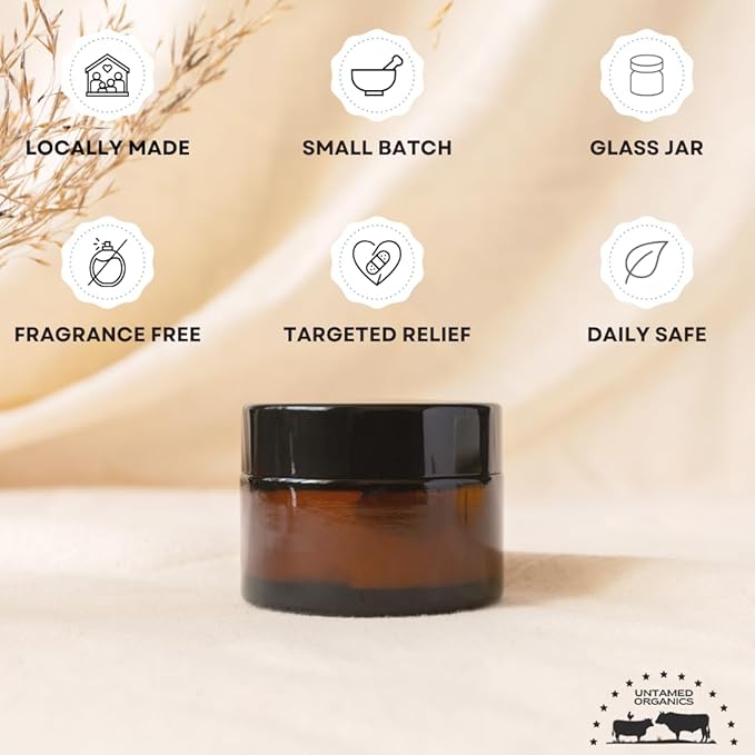 Untamed Organics Pure Tallow 100% Grass-Fed Grass-Finished Beef Tallow Balm - Image 5