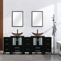 eclife 84" Modern Bathroom Vanity Sink Combo Freestanding Cabinet by eclife