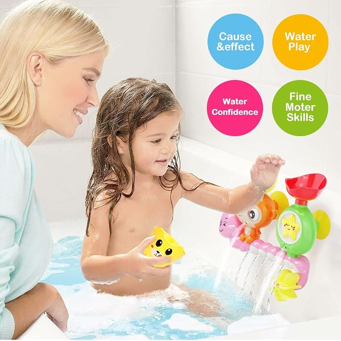 G-WACK Bath Toys for Toddlers Age 1 2 3 Year Old Girl Boy, Preschool New Born - Image 6