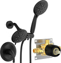 SR SUN RISE 6-Spray Shower Faucet 3-Way Combo Shower Head and Hand Held Shower by SRSUNRISE