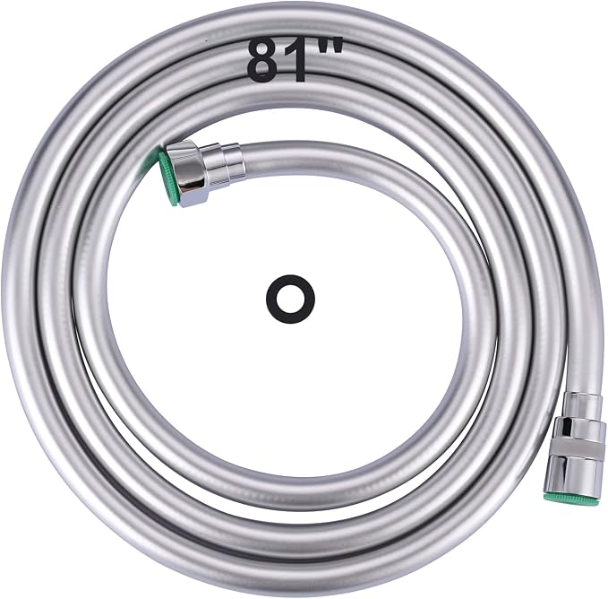 Aleasha Shower Hose, 81 Inches Extra Long Shower Head Hose Extension by ALEASHA
