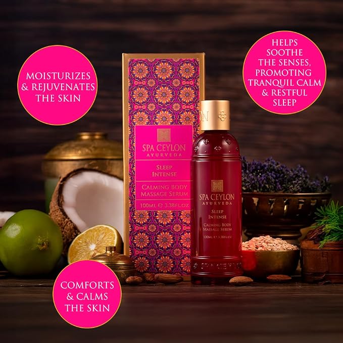 SPA CEYLON Sleep Intense Calming Body Massage Serum - Image 4