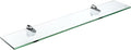 Spancraft Glass H-8x36-Chrome Heron Glass Shelf by Spancraft