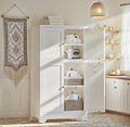 Metal Pantry Cabinet, Tall Kitchen Pantry Storage Cabinet by Unknown