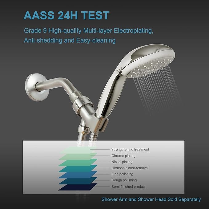 OFFO Shower Head Holder with Solid Metal Ball - Image 6