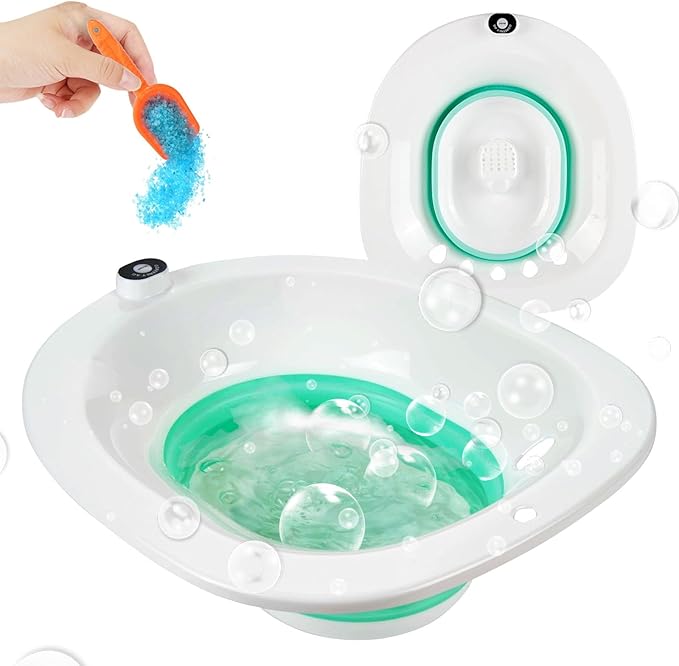Sitz Bath, Sitz Bath for Toilet, Electric Sitz Bath for Hemorrhoids Men and by GGREENLY-AG