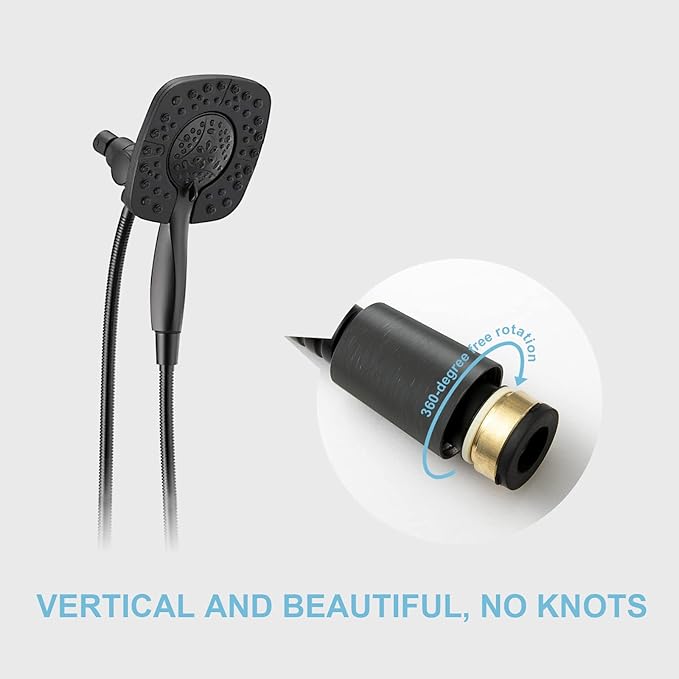OFFO Shower Hose Oil Rubbed Bronze Kink Free Stainless Steel Shower Hose - Image 2