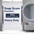 Epica Shower Curtain – Strongest Heavy-Duty Clear Vinyl 72x72 Shower Curtain by Epica