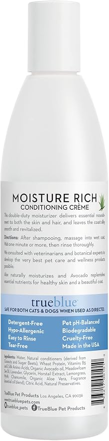 Trueblue Aloe & Avocado Moisture-Rich Conditioning Dog Crème – Conditioner Cream - Image 2