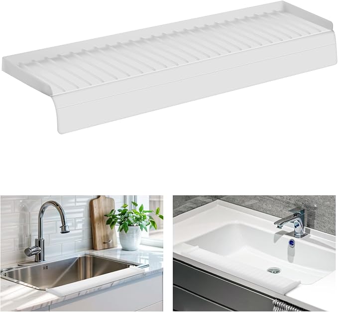 Silicon Sink Edge Protectors for Kitchen Sink, Kitchen Sink Splash Guard by Lioush