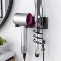 Tindbea Hair Dryer Holder + Curling Iron Holder, Blow Dryer Holder Wall Mount by Tindbea