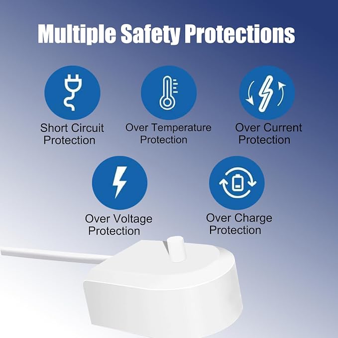 Charger Base Compatible with Philips Sonicare 4100 5100 5300 6100 6500 HX6100 - Image 6