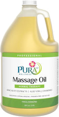 Wellness Professional Herbal Massage Oil, Hypoallergenic Formula by Pura1st