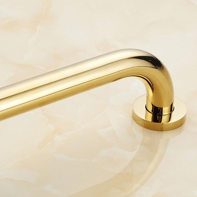 Hiendure® Home Care 14 Inches Grab Bar Concealed Mounting, Titanium Gold Finish - Image 2