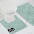 GORILLA GRIP Bathroom Rug Sets, Soft Chenille 2 Piece Area Rugs Set, Toilet by GorillaGrip