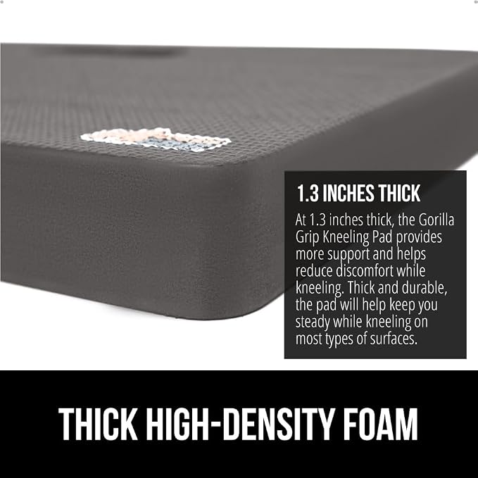 GORILLA GRIP Extra Thick Patent Pending Soft Foam Kneeling Pad, 2 PK, - Image 3