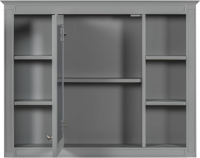 36" Bathroom Vanity with Matching Medicine Cabinet, Modern Sink Storage Cabinet - Image 7