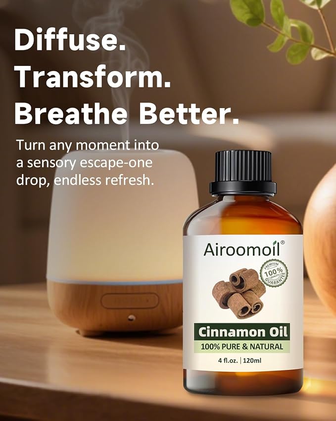 Pure Cinnamon Essential Oil, 100% Natural Cinnamon Oil, Premium Grade Essential - Image 5