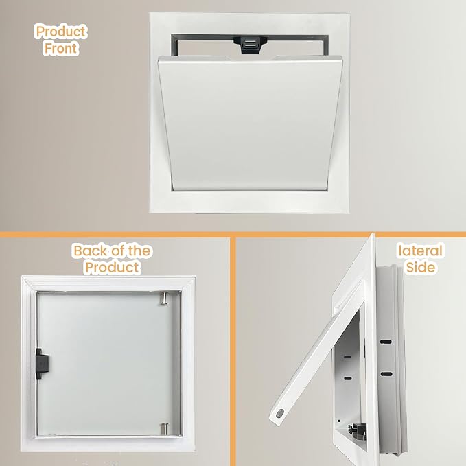 Access Doors Panel 10 x 10 inch Aluminum Alloy Access Door - Image 5