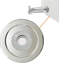 1/4" Thick SUS304 Tub Spout Cover Ring, Bathtub Faucet Surround Sealing Spacer by HWALU-Buildtolast