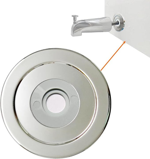 1/4" Thick SUS304 Tub Spout Cover Ring, Bathtub Faucet Surround Sealing Spacer by HWALU-Buildtolast