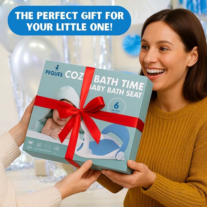 Baby Bath Seat for Babies 6 Months & Up Sitting Up | Non-Slip Bath Seat - Image 8