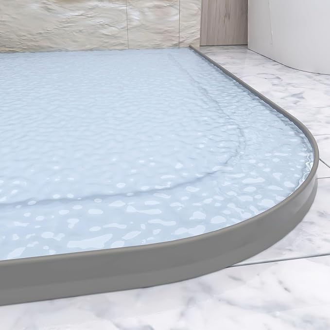 Raycity 3" High Shower Threshold Water Dam 118 IN Collapsible Shower Water - Image 6