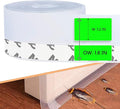 Weather Stripping Door Seal – 33ft Extra-Wide Silicone, Strong Adhesive by WigtdaWeatherStripping