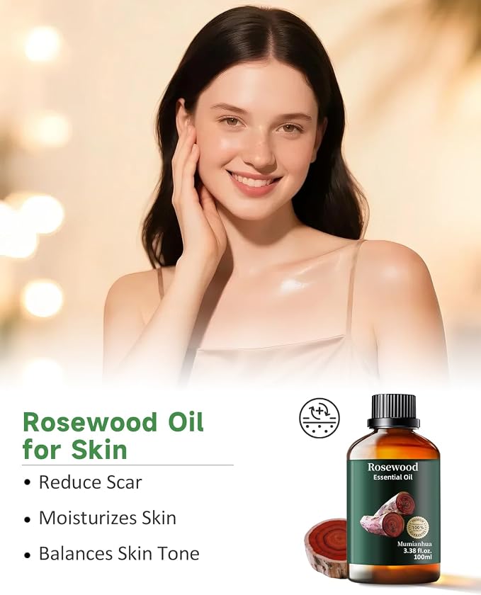 Rosewood Essential Oil for Outdoor Shield, Natural Protective Barrier, Sweet - Image 3