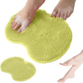 Shower Foot Scrubber Mat with Non-Slip Suction Cups, Non Slip Bathtub and by YAWOTA