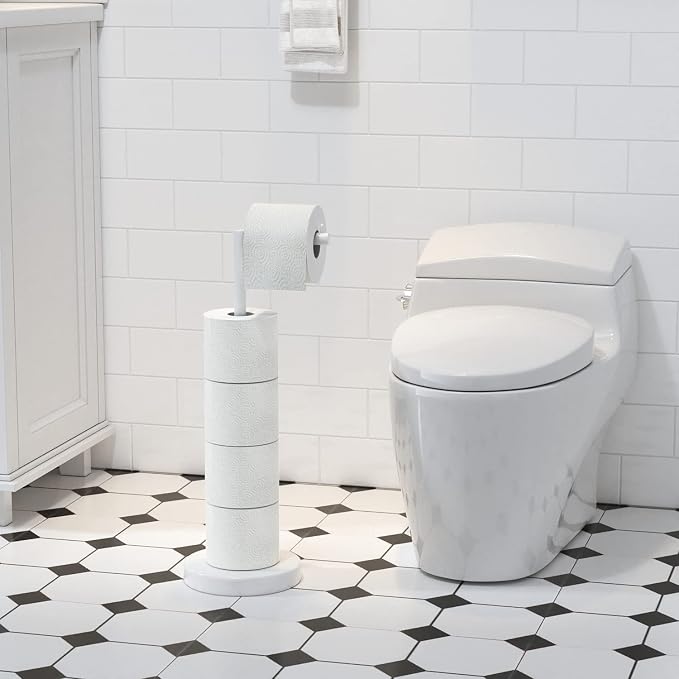 MARMOLUX ACC Free Standing Toilet Paper Holder Stand - Image 3